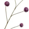 Silk-ka kunstbloem Dahlia paars H 90 cm