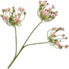 Silk-ka kunstbloem Dille roze H 83 cm
