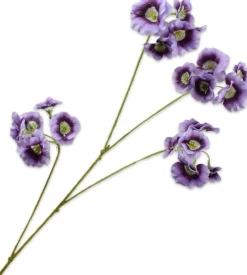 Silk-ka kunstbloem Elaeocarpus paars H 78 cm
