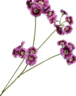 Silk-ka kunstbloem Elaeocarpus roze H 78 cm