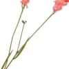 Silk-ka kunstbloem Freesia lichtroze H 78 cm