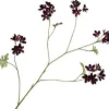 Silk-ka kunstbloem Geranium bordeaux H 94 cm