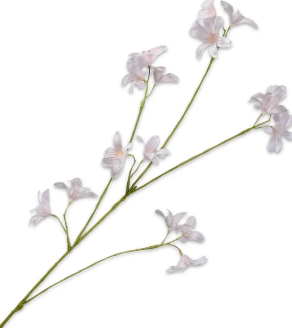 Silk-ka kunstbloem Hyacint lichtroze H 79 cm