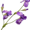 Silk-ka kunstbloem Iris paars H 102 cm