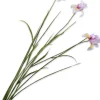 Silk-ka kunstbloem Iris paars H 71 cm