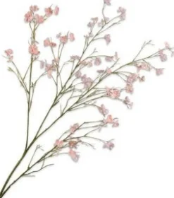 Silk-ka kunstbloem Japanse Sierkers roze / oranje H 130 cm