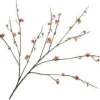 Silk-ka kunstbloem Japanse Sierkers oranje H 115 cm