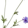 Silk-ka kunstbloem Korenbloem paars H 65 cm