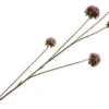 Silk-ka kunstbloem Korenbloem paars H 32 cm