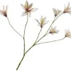 Silk-ka kunstbloem Lelie wit H 85 cm