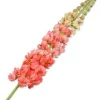 Silk-ka kunstbloem Lupine oranje H 106 cm