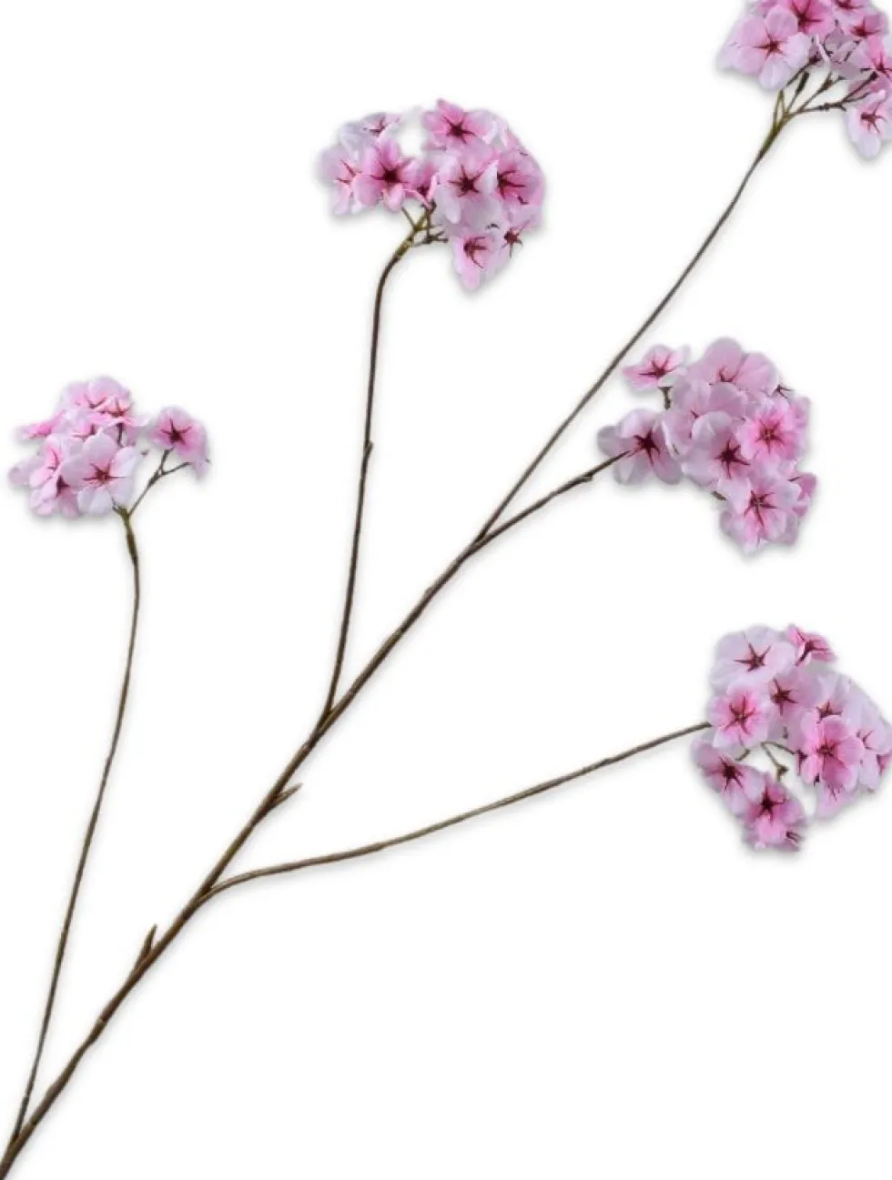 Silk-ka kunstbloem Peperboompje roze H 110 cm