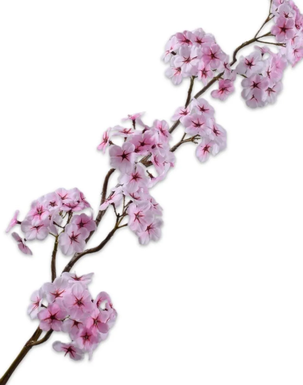 Silk-ka kunstbloem Peperboompje roze H 95 cm