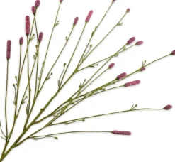 Silk-ka kunstbloem Pimpernel rood H 116 cm