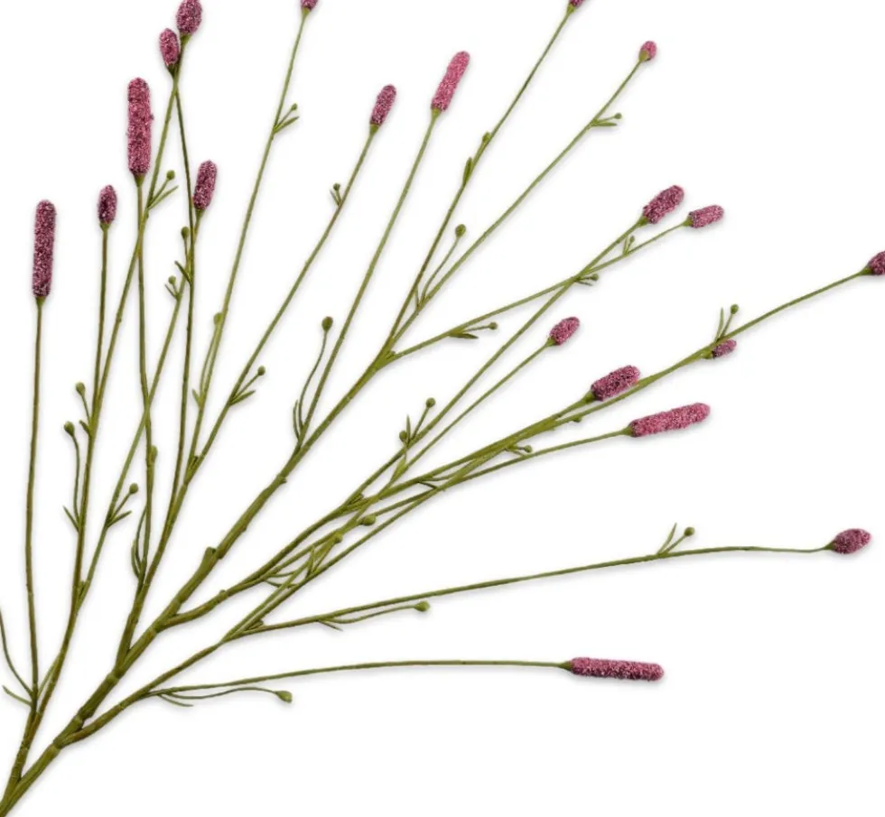 Silk-ka kunstbloem Pimpernel rood H 116 cm