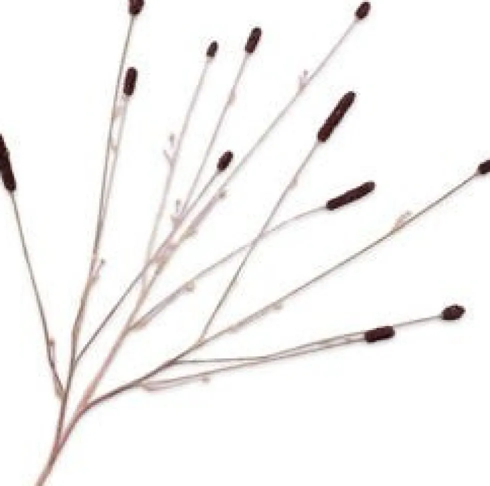 Silk-ka kunstbloem Pimpernel paars H 84 cm