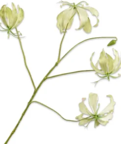 Silk-ka kunstbloem Prachtlelie geel H 89 cm