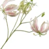 Silk-ka kunstbloem Prachtlelie lichtroze H 89 cm