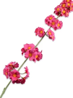Silk-ka kunstbloem Primula paars H 110 cm