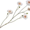 Silk-ka kunstbloem Ranonkel wit H 53 cm