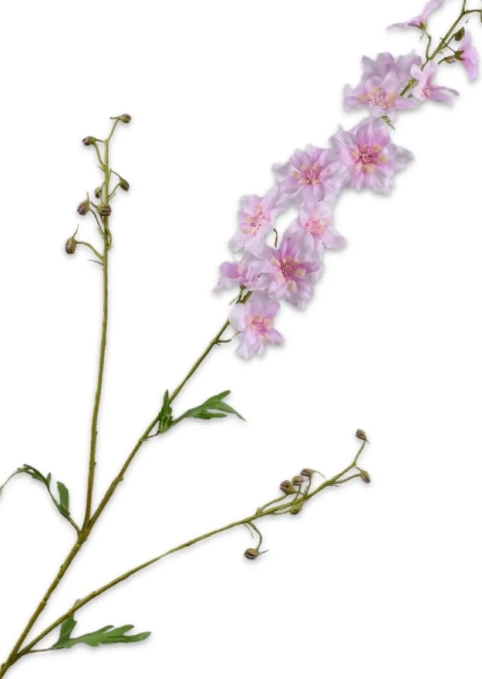 Silk-ka kunstbloem Ridderspoor lichtroze H 101 cm