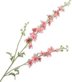 Silk-ka kunstbloem Ridderspoor roze H 122 cm