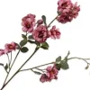 Silk-ka kunstbloem Roos roze H 39 cm
