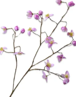 Silk-ka kunstbloem Ruit lichtpaars H 78 cm