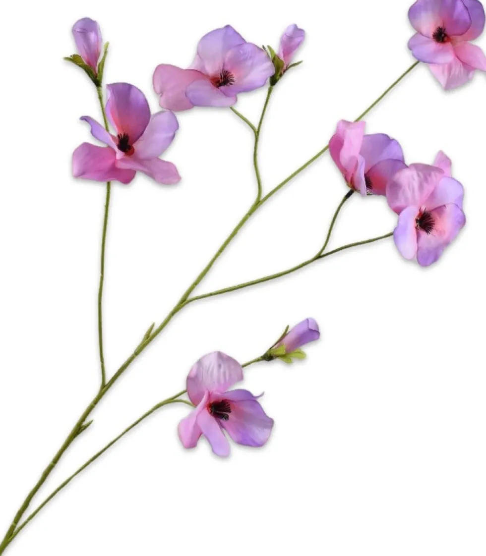 Silk-ka kunstbloem Viooltje lichtpaars H 103 cm