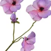 Silk-ka kunstbloem Viooltje lichtpaars H 63 cm