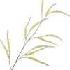 Silk-ka kunstbloem Zilverkaars geel H 140 cm