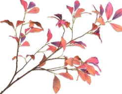 Silk-ka kunsttak Bladtak paars H 110 cm