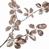 Silk-ka kunsttak Bladtak zilver H 91 cm