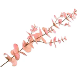 Silk-ka kunsttak Eucalyptus roze H 75 cm
