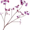 Silk-ka kunsttak Ginkgo blauw H 96 cm