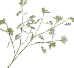 Silk-ka kunsttak Mimosa groen H 127 cm