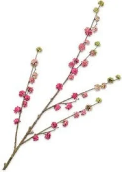 Silk-ka kunsttak Schoonvrucht roze H 135 cm