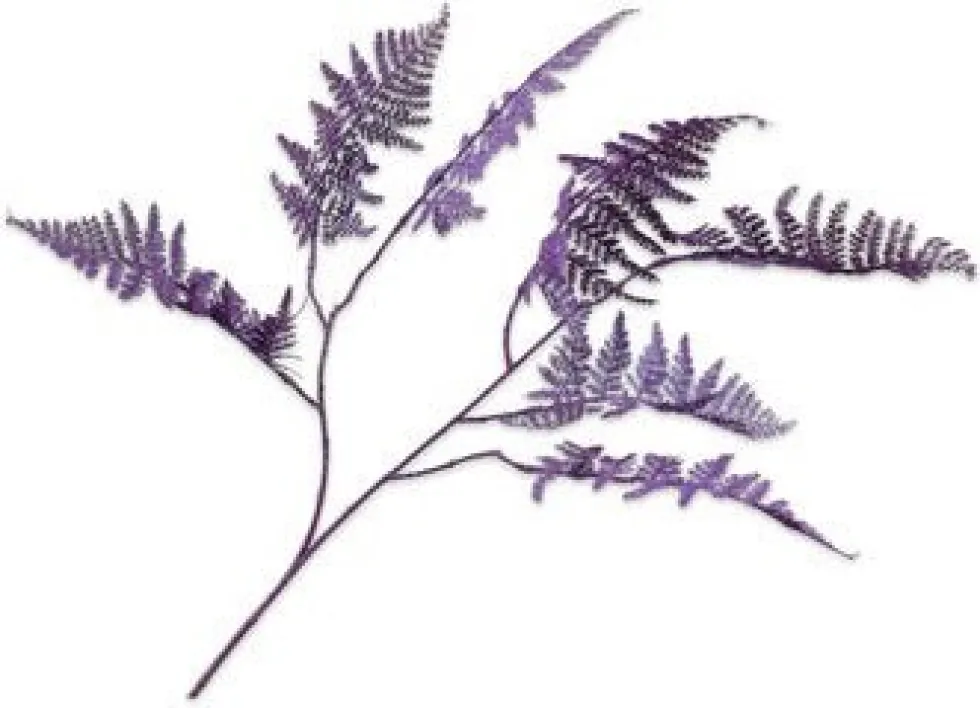 Silk-ka kunsttak Sierasperge paars H 88 cm