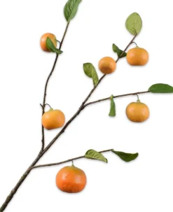 Silk-ka kunsttak Sinaasappelplant geel H 92 cm