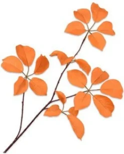 Silk-ka kunsttak Wilde Wingerd geel H 74 cm