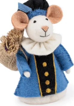 Sjaal met Verhaal sinterklaas decoratie pietermuis 11 x 13 x 17 cm