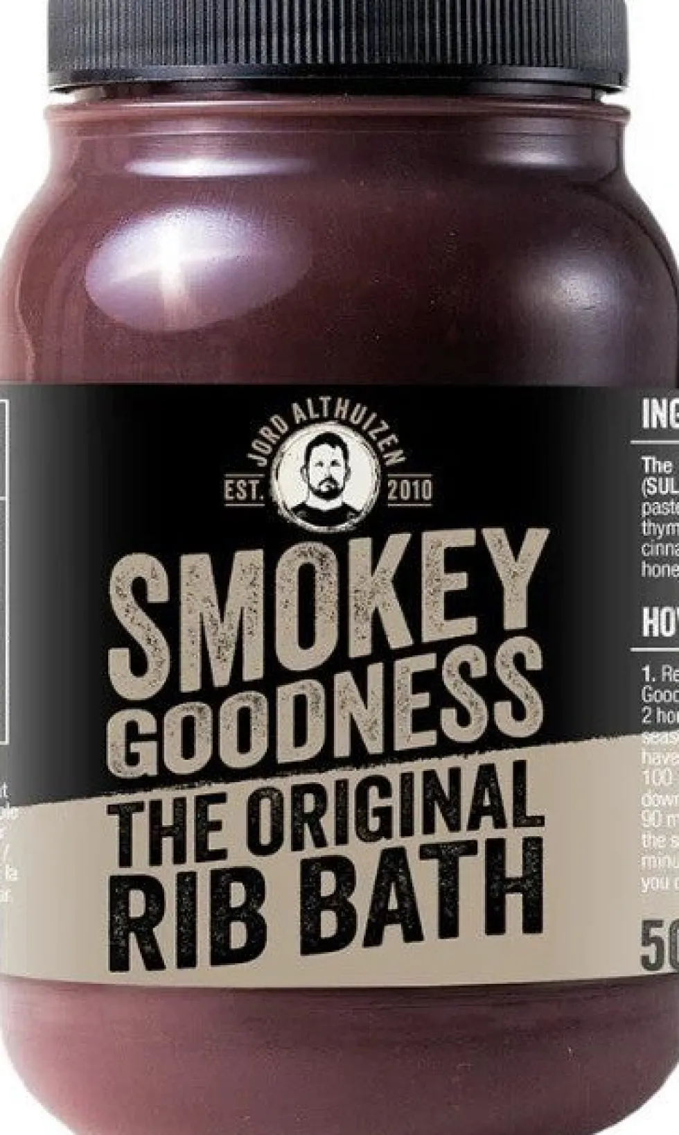 Smokey Goodness barbecuesaus Rib Bath 500 ml