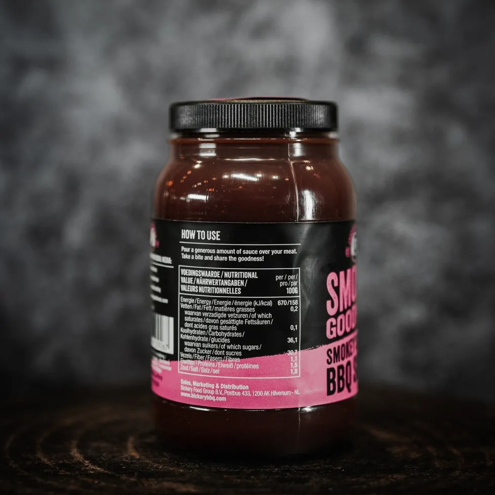 Smokey Goodness BBQ saus Smokey's Finest 500 ml