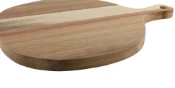 Snijplank naturel acaciahout 31,5 x 23,5 x 1,5 cm