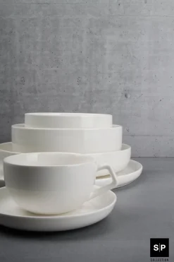 SP Collection schaal Studio White wit D 14 H 8 cm
