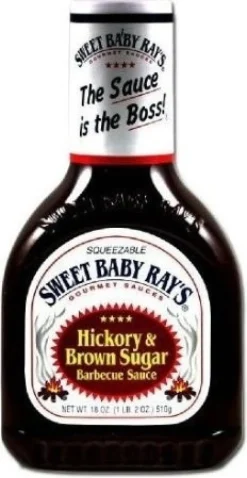 Sweet Baby Rays barbecuesaus Hickory & Brown Sugar 425 ml