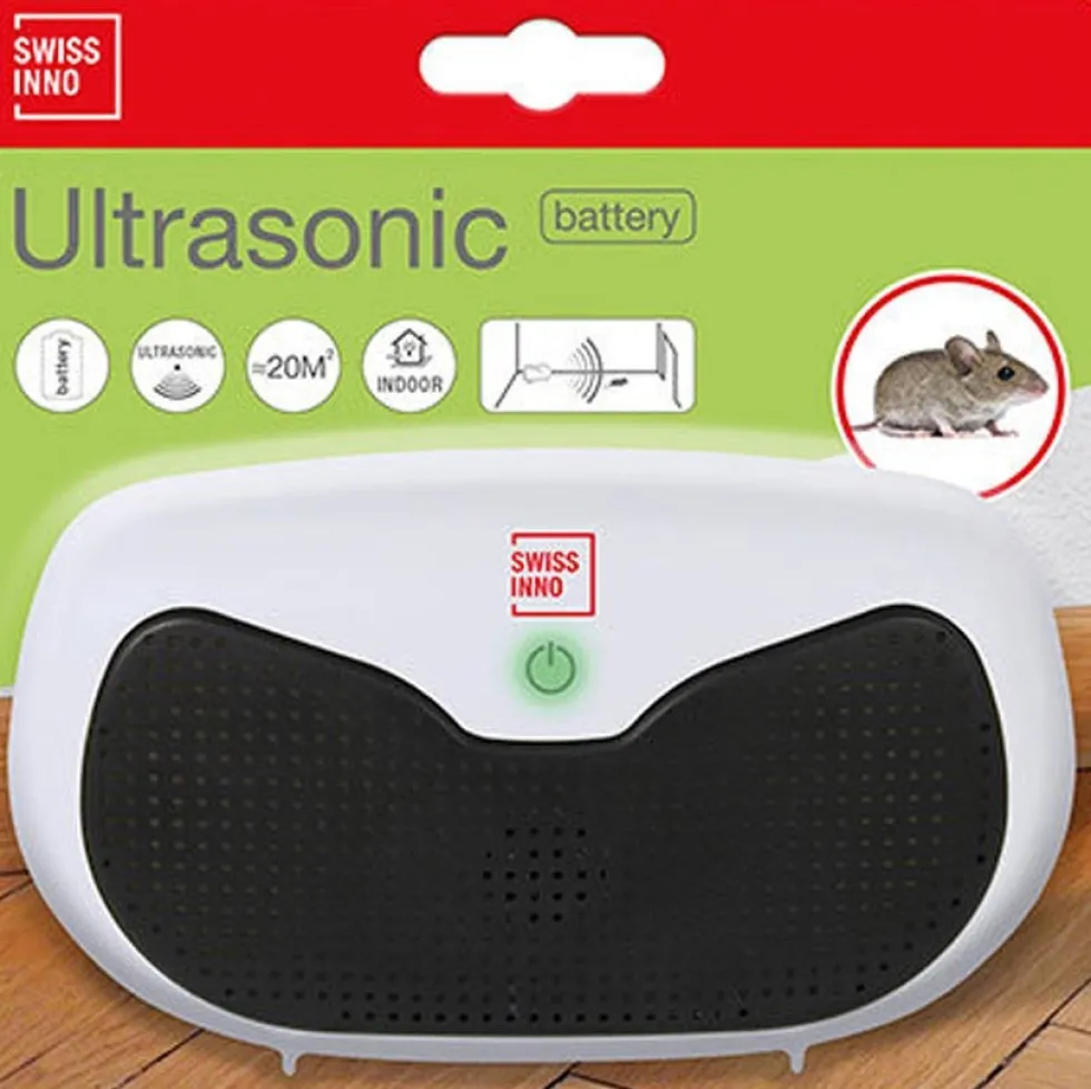 SwissInno Solutions knaagdier verdrijver ultrasoon