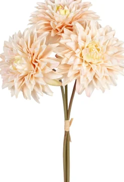 Tina kunstbloemen boeket Dahlia crème H 38 cm