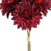 Tina kunstbloemen boeket Dahlia rood H 38 cm