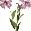 Tina kunstbloem Lelie paars H 77 cm
